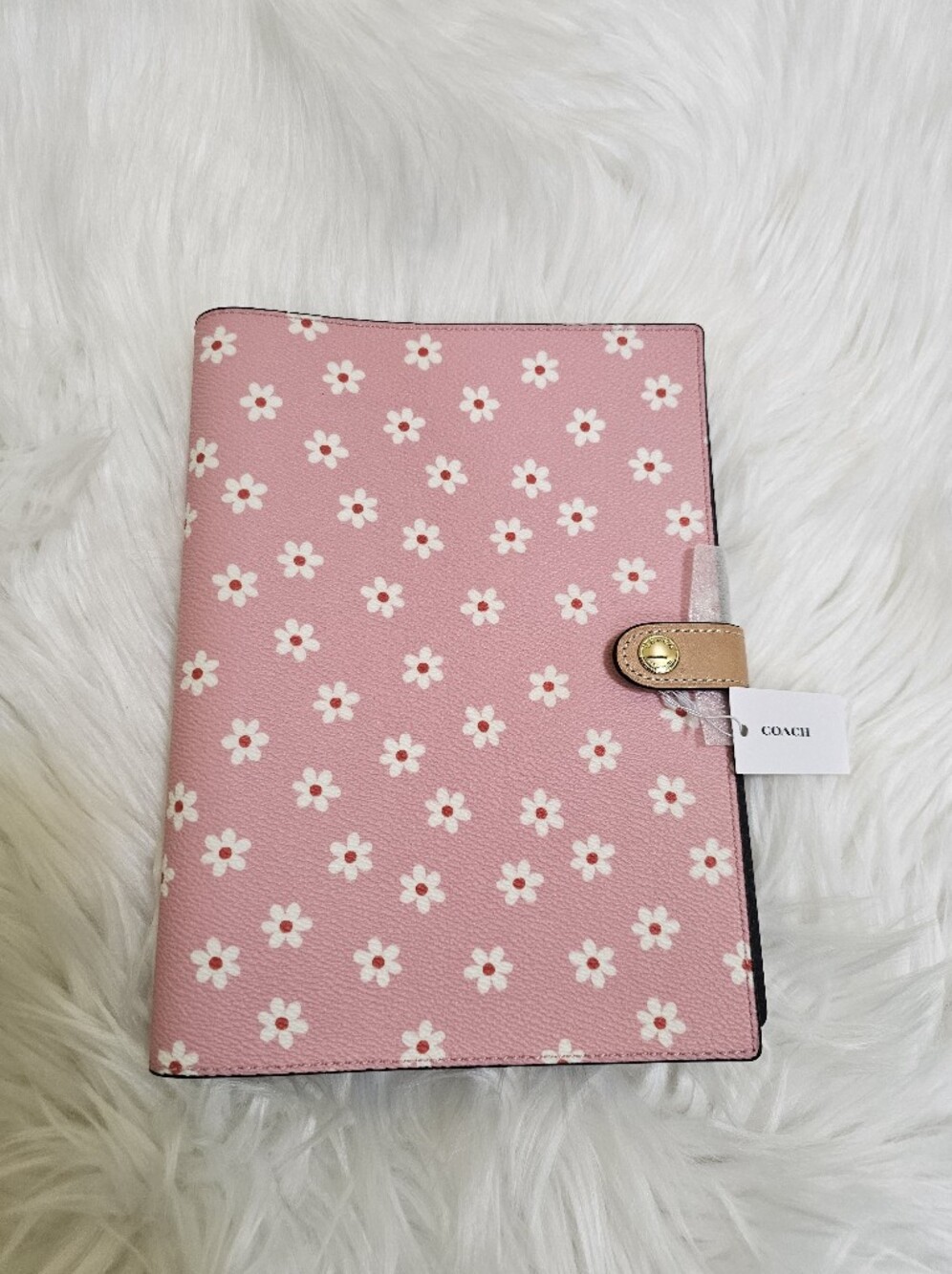 New Coach Notebook with Floral Print - Picture 11 of 15